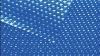 Solární fólie 500 mic, bubliny 12 mm – barva modrá – metráž